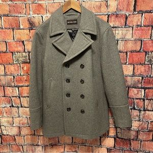 Michael Kors Grey Pea Coat | EUC | Medium